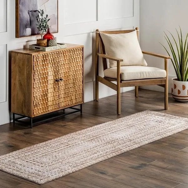Brooklyn Rug Co Carley Machine Washable Geometric Area Rug