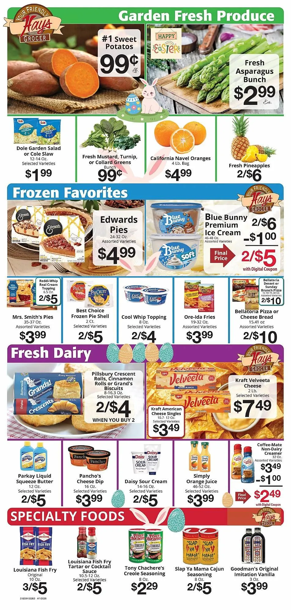 Weekly ad Hays Supermarket weekly ad from April 1 to April 7 2026 - Page 4
