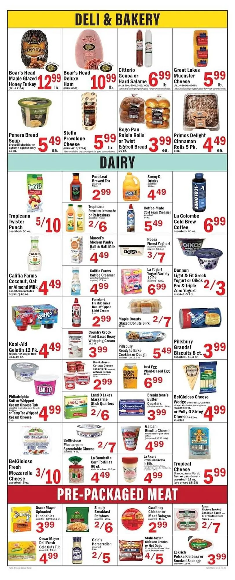 Weekly ad Food Bazaar circular from March 19 to March 25 2026 - Page 4