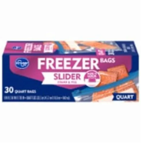 Kroger® Quart Slider Freezer Bag