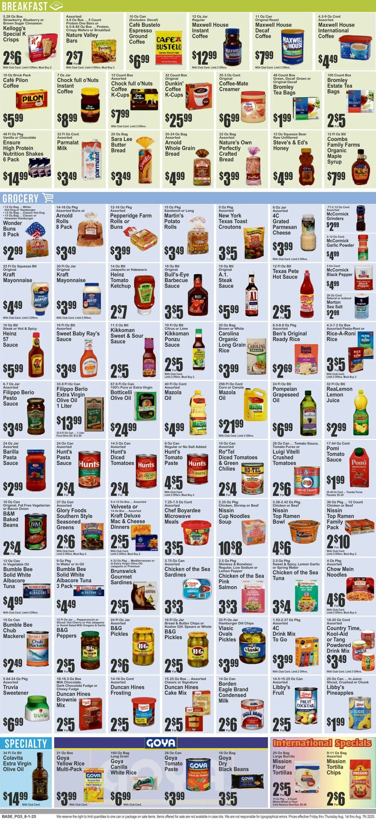 Weekly ad Key Food Current weekly ad from August 1 to August 7 2025 - Page 6