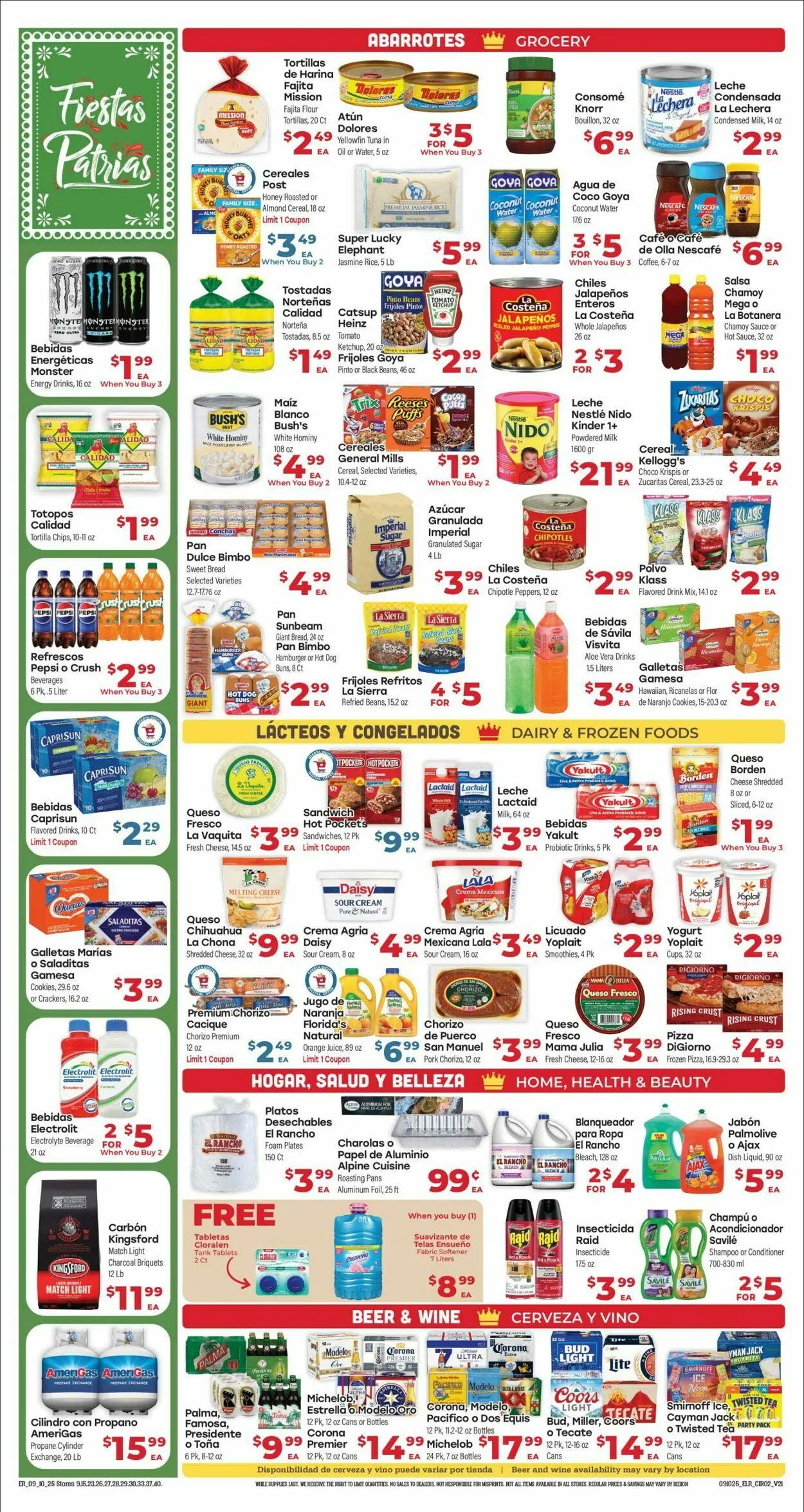 Weekly promotion El Rancho spanning from September 10 to September 16 2025 - Page 2 for Catalogue 365