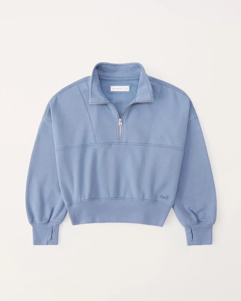 essential quarter-zip sweatshirt