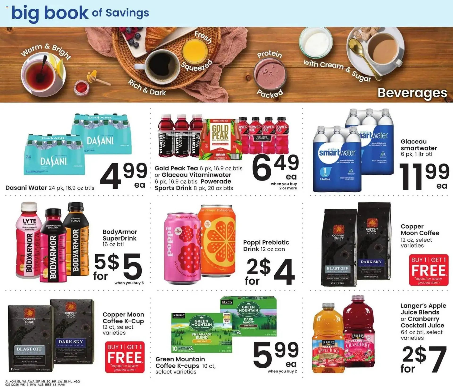 Weekly promotion Albertsons weekly ad spanning from March 31 to April 28 2026 - Page 12 for Catalogue 365