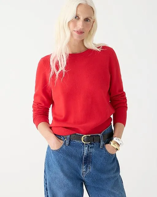 Cashmere classic-fit crewneck sweater