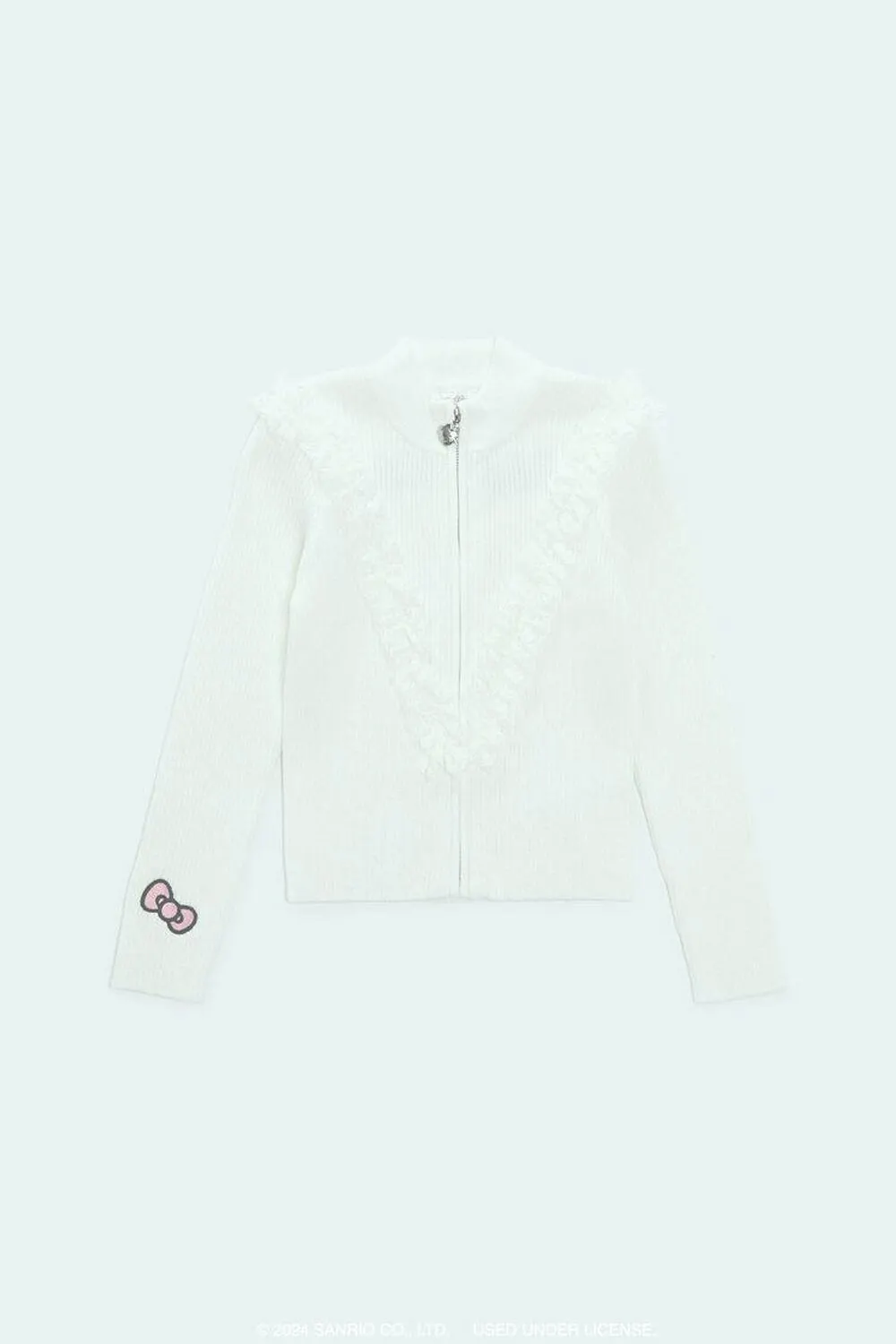 Girls Hello Kitty Zip-Up Sweater (Kids)