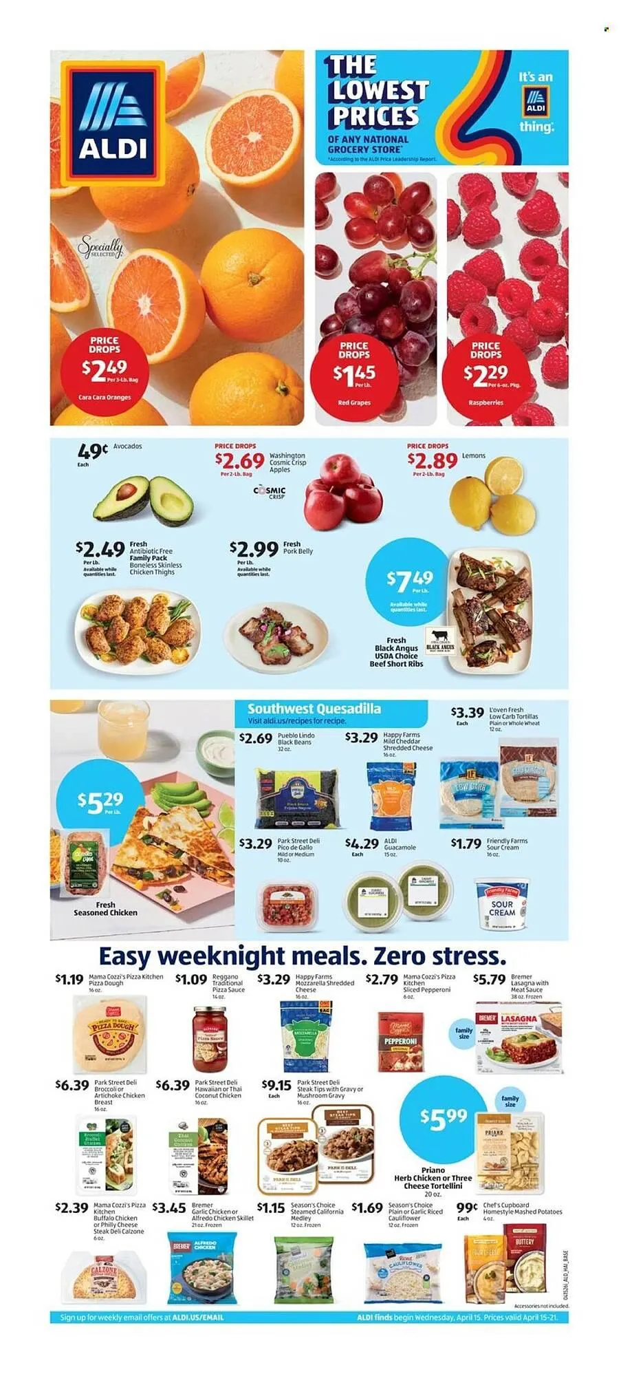 Weekly ad Aldi weekly ad from April 15 to April 21 2026 - Page 1