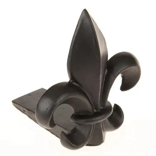 Restorers Fleur-De-Lis Wedge Door Stop