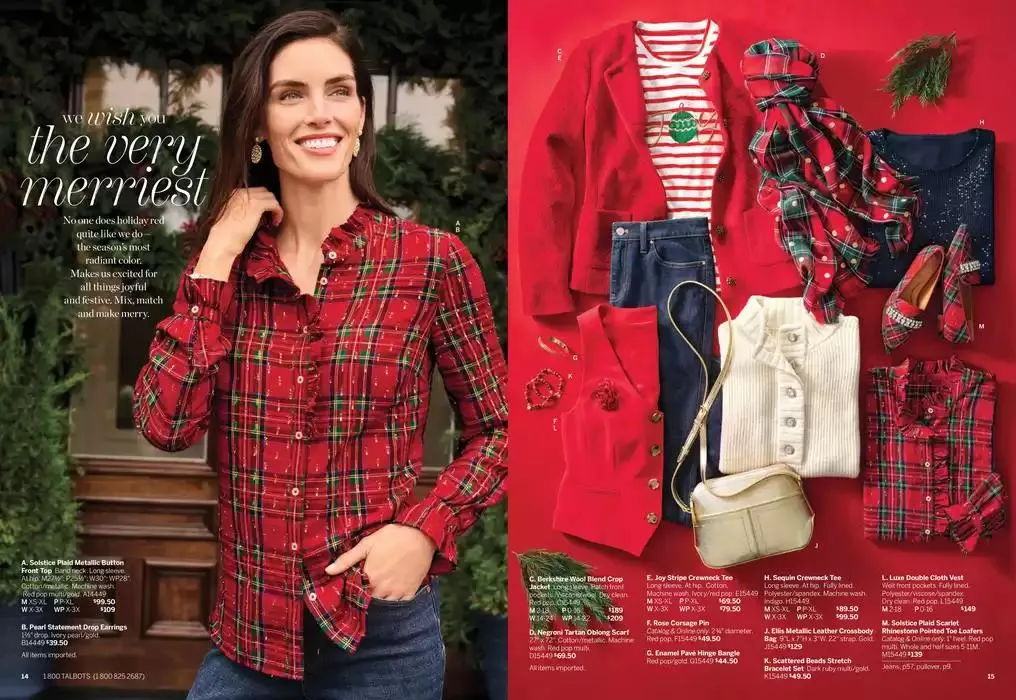 Weekly ad Talbots What’s in a WISH? from November 16 to November 30 2024 - Page 8