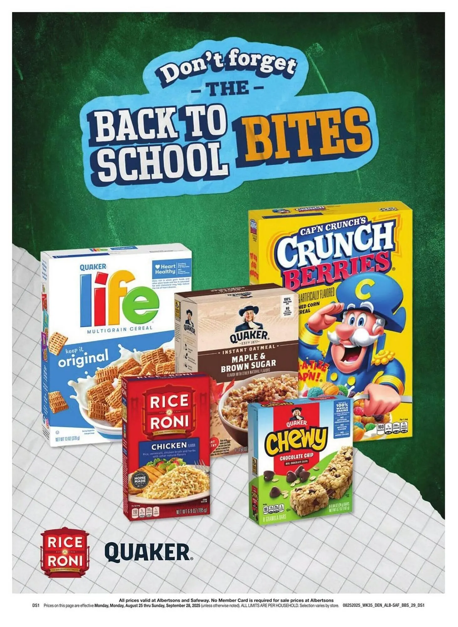 Weekly ad Albertsons Weekly Ad from August 25 to September 28 2025 - Page 29