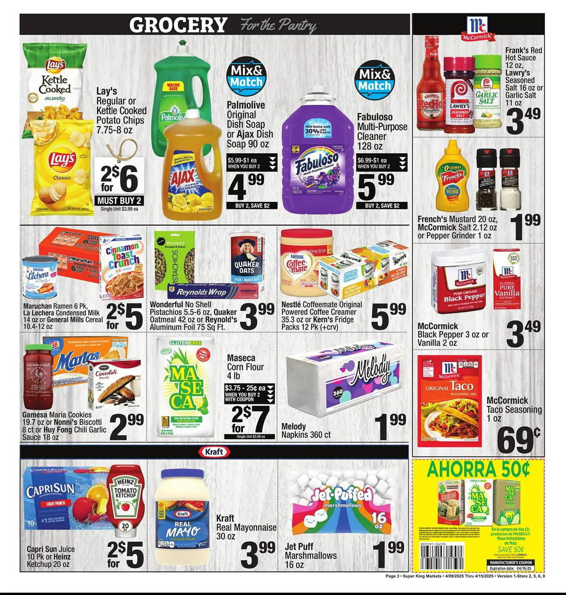 Weekly ad Super King Markets Weekly Ad from April 9 to April 15 2025 - Page 3
