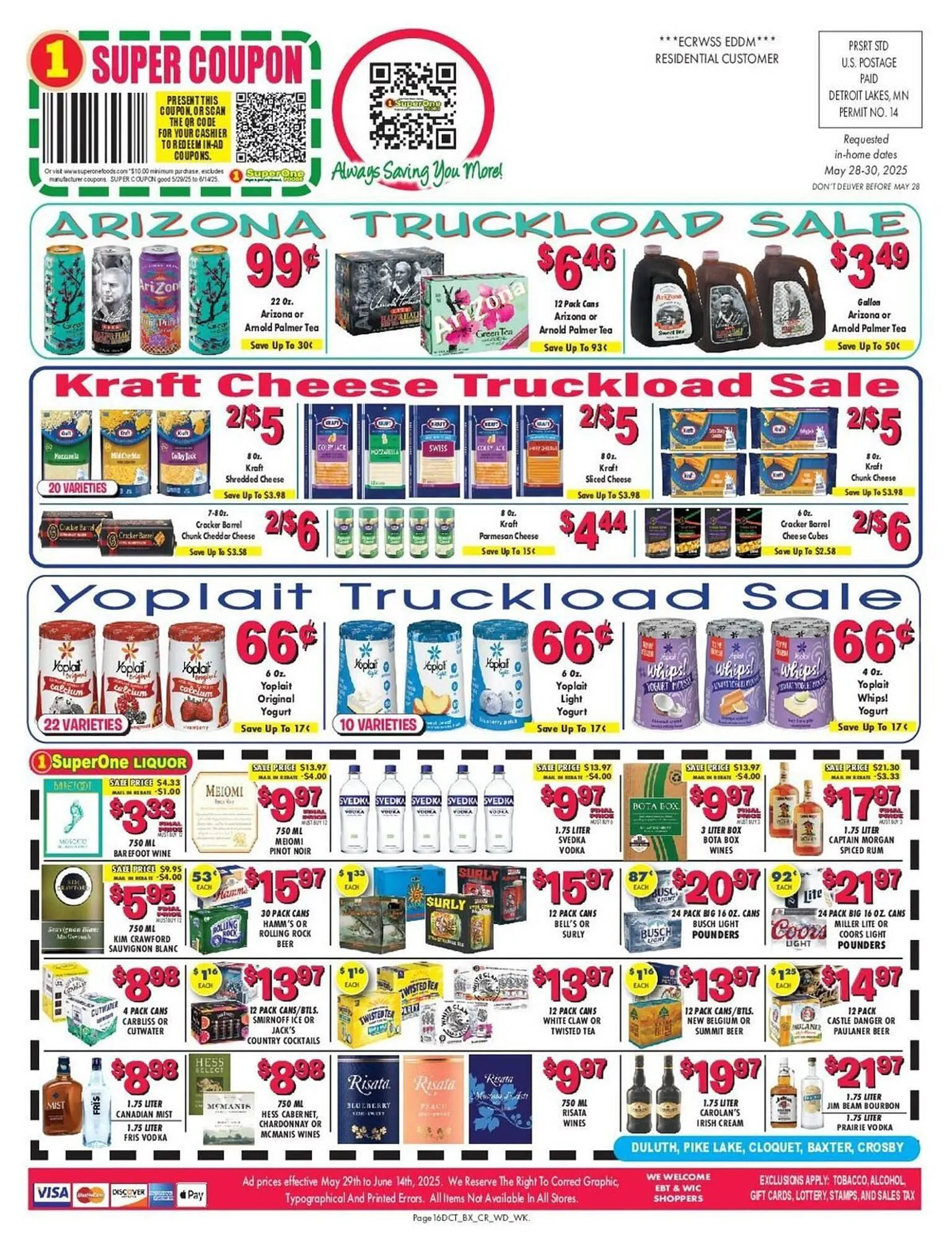 Weekly ad Miners County Market Weekly Ad from May 30 to June 14 2025 - Page 16