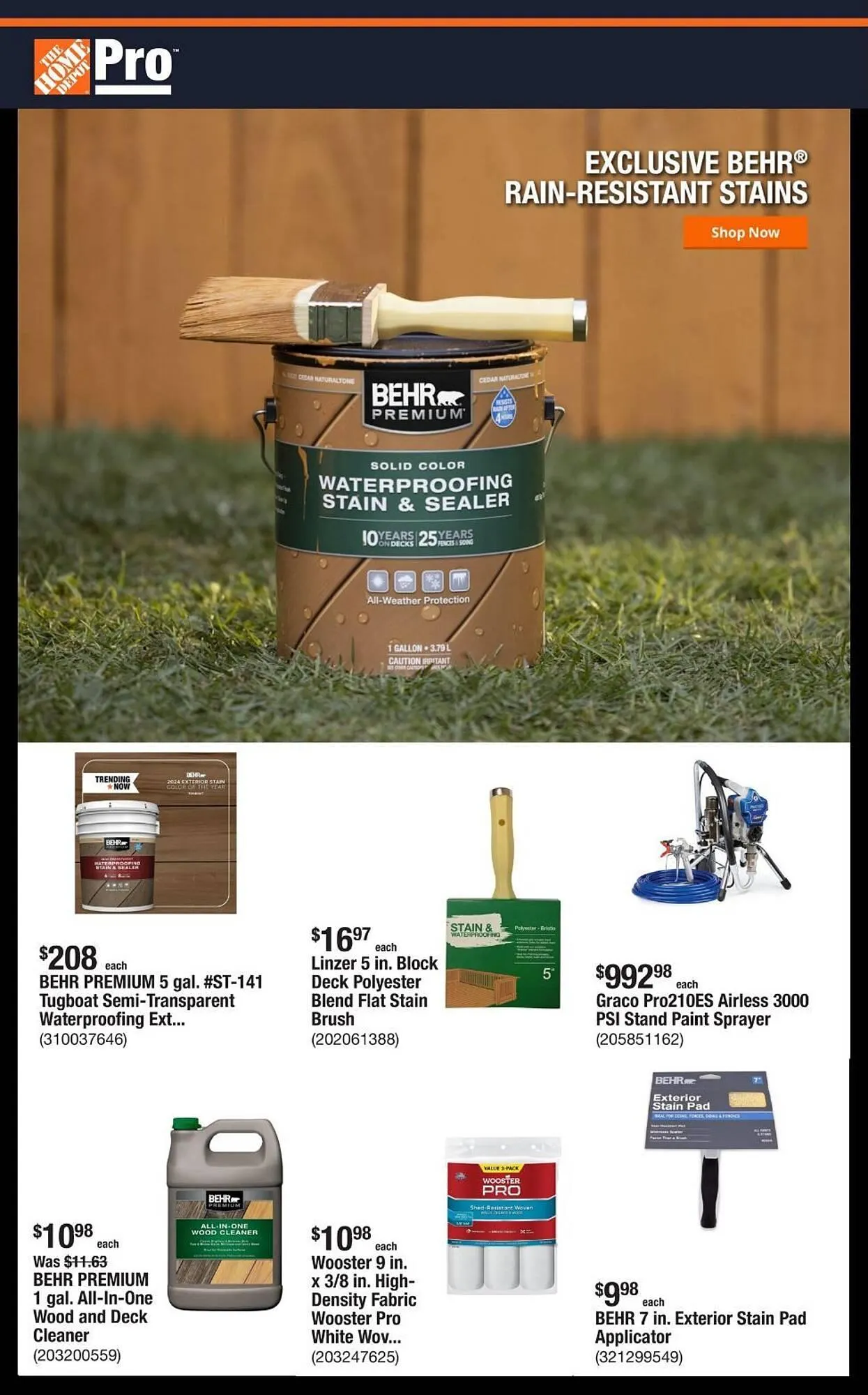 Weekly ad The Home Depot Weekly Ad from June 2 to June 9 2025 - Page 1