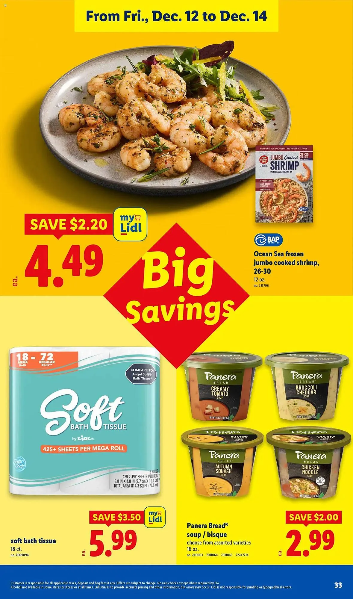 Weekly promotion Lidl weekly ad spanning from December 10 to December 16 2025 - Page 33 for Catalogue 365
