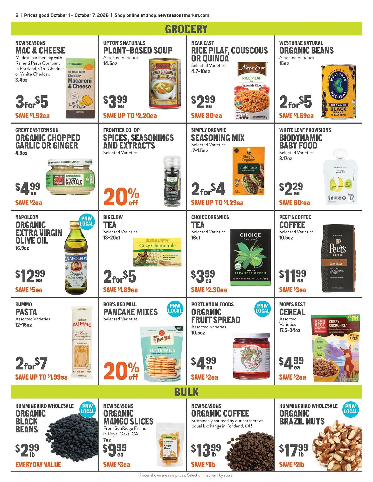 Weekly ad New Seasons Market weekly ad from October 1 to October 8 2025 - Page 5