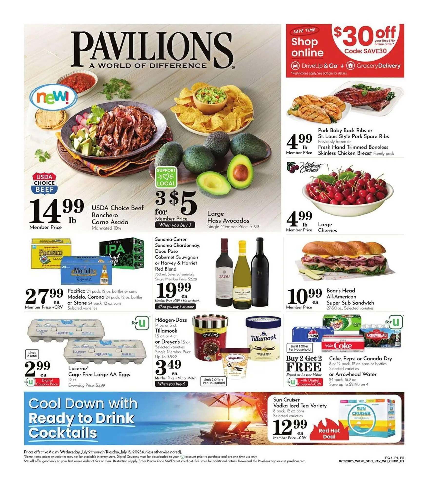 Pavilions Weekly Ad - 1