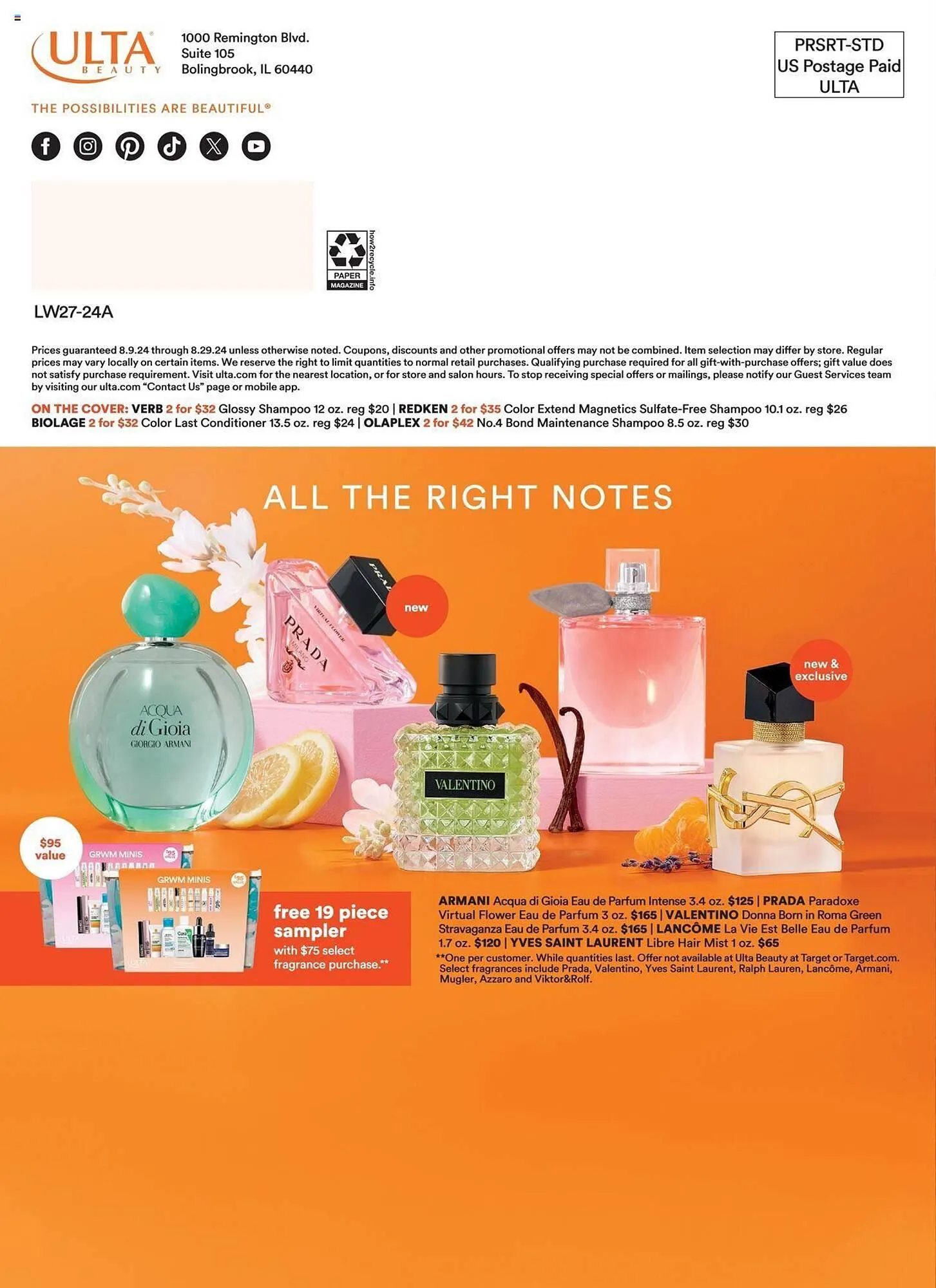 Weekly ad Ulta Beauty Weekly Ad from August 9 to August 29 2024 - Page 56