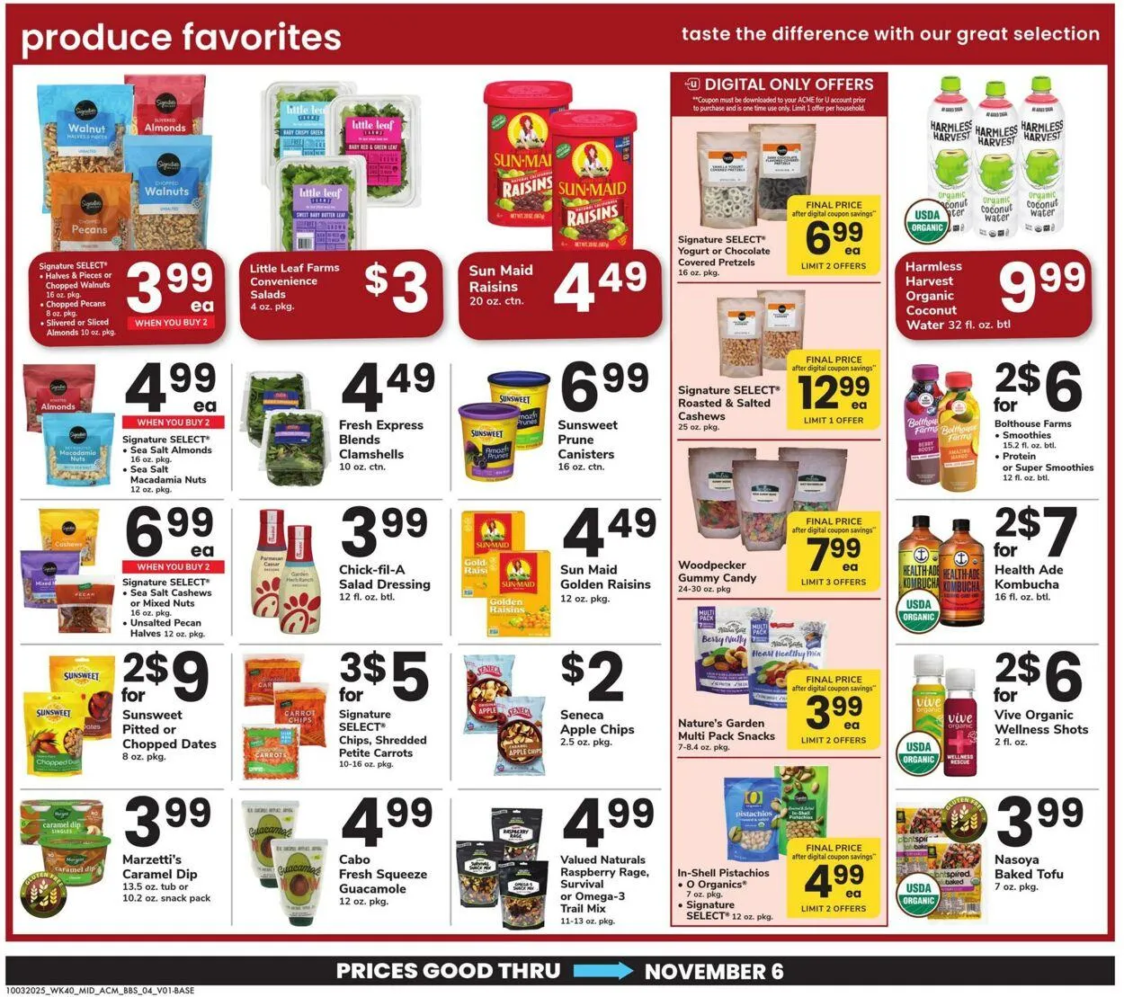 Weekly ad Acme Current weekly ad from October 3 to November 6 2025 - Page 4