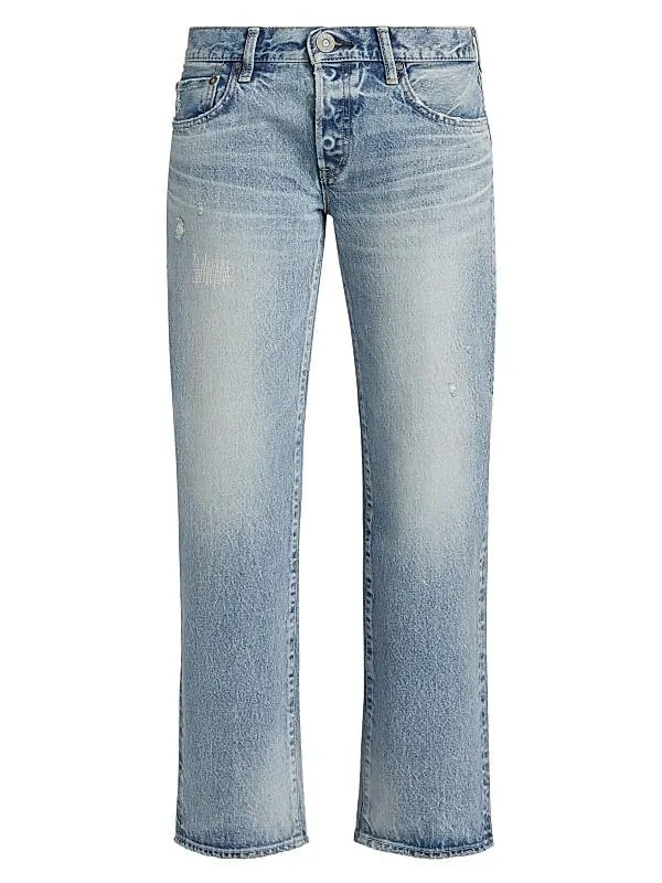 Aurantia Straight Low-Rise Jeans