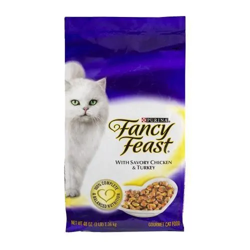 FANCY FEAST DRY CHKN TURKEY