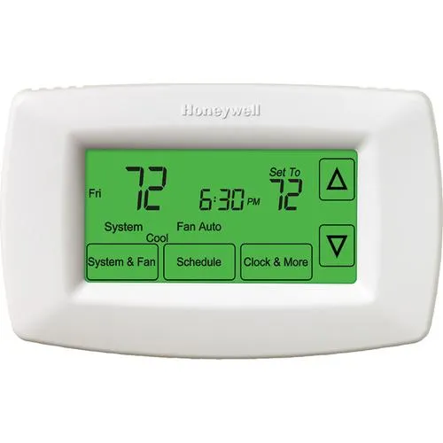 Honeywell 7-Day Touchscreen Programmable Thermostat - RTH7600D1030/E - Open Box