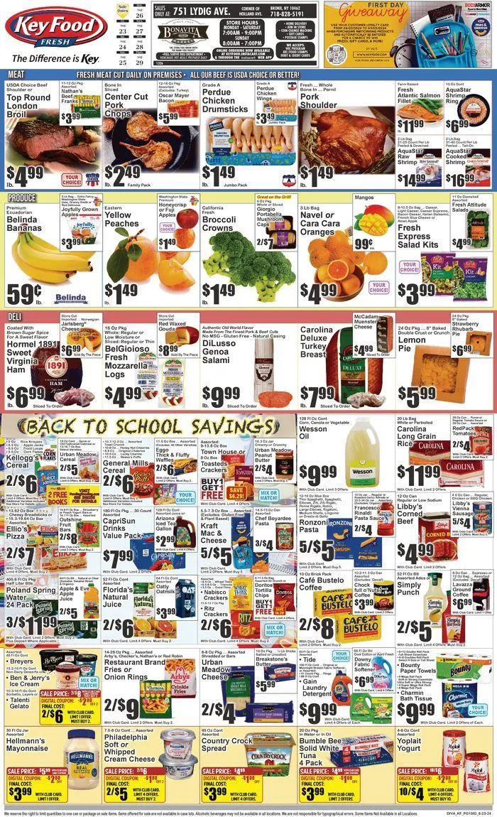 Weekly ad Save now with our deals from August 23 to August 29 2024 - Page 1