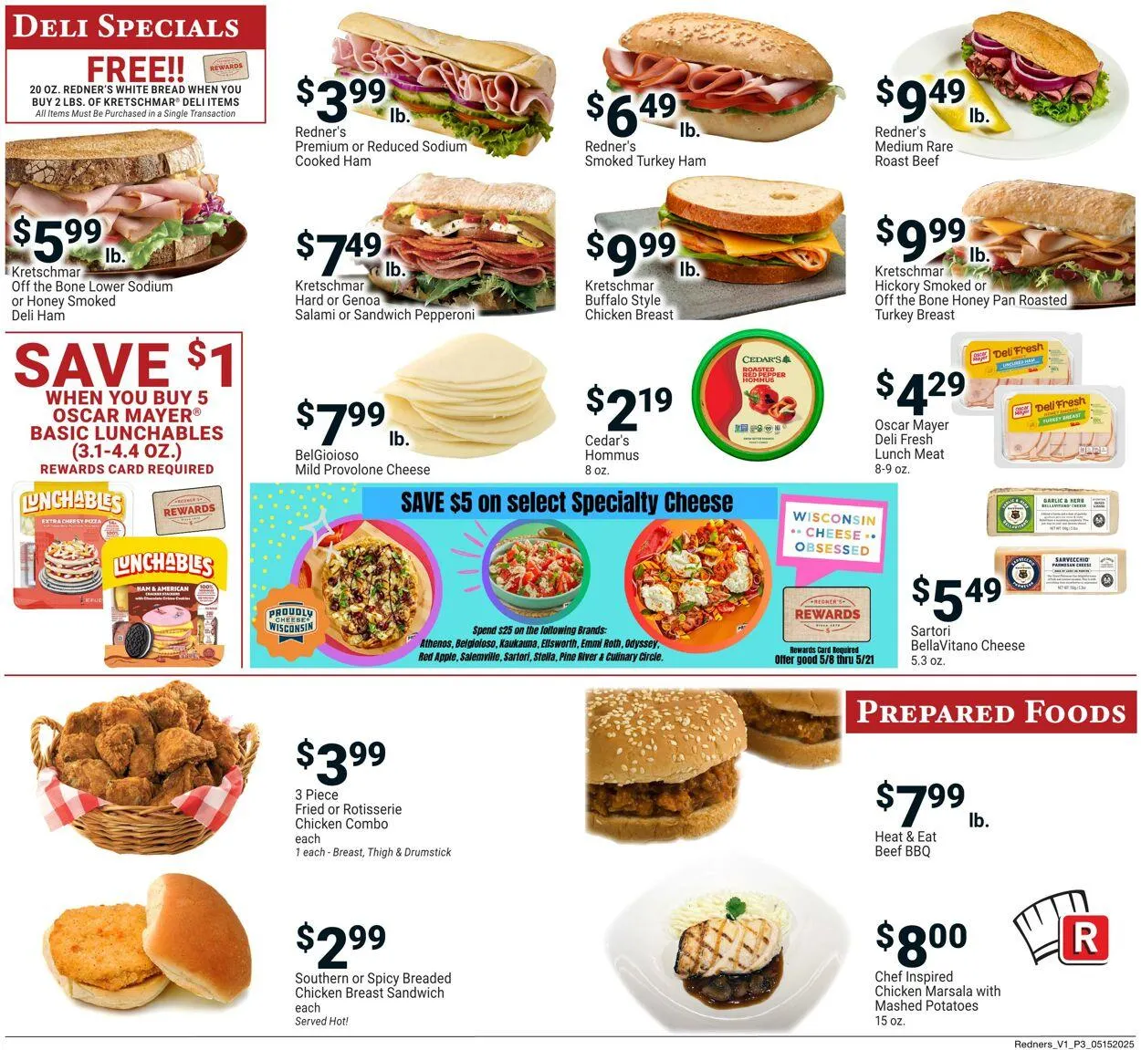 Catálogo de Redner’s Warehouse Market Current weekly ad 15 de mayo al 21 de mayo 2025 - Página 3