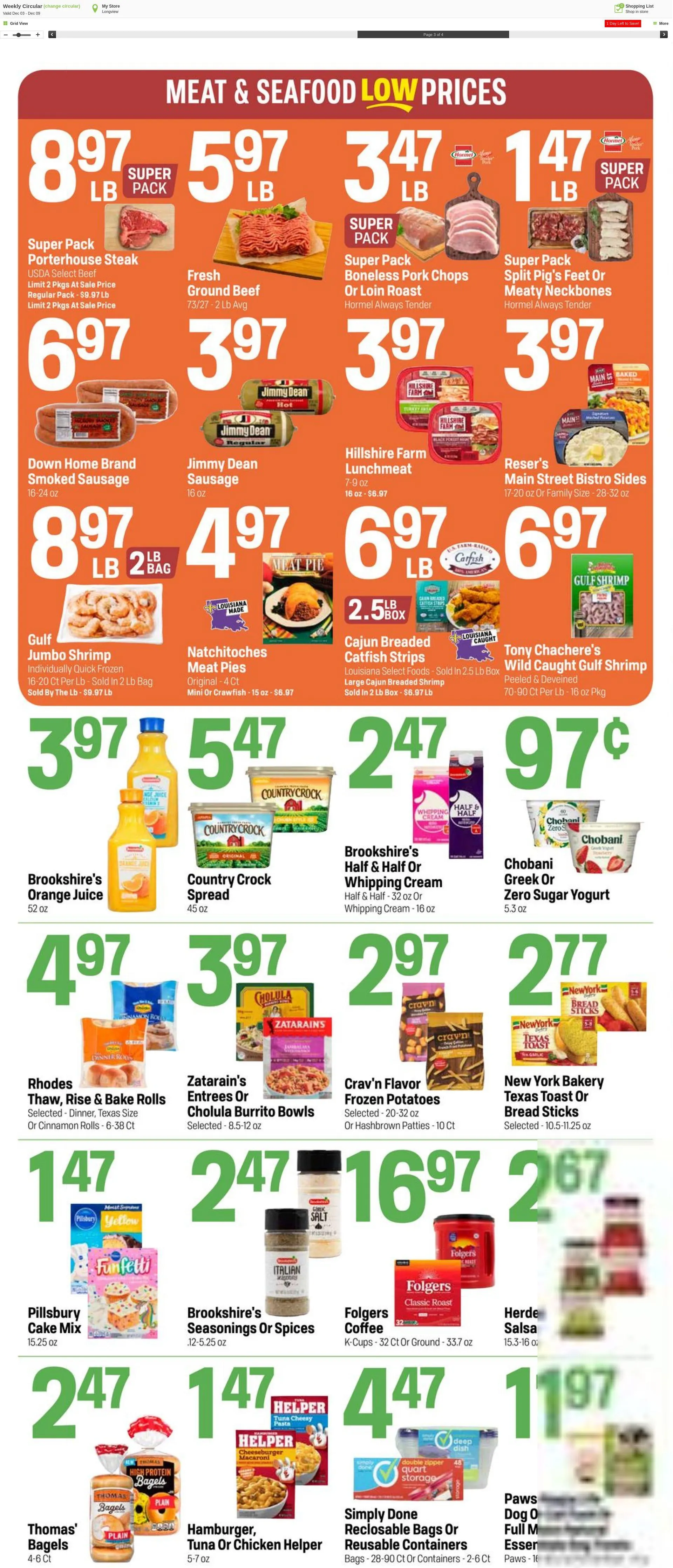 Weekly ad Super1Foods from December 10 to December 16 2025 - Page 3