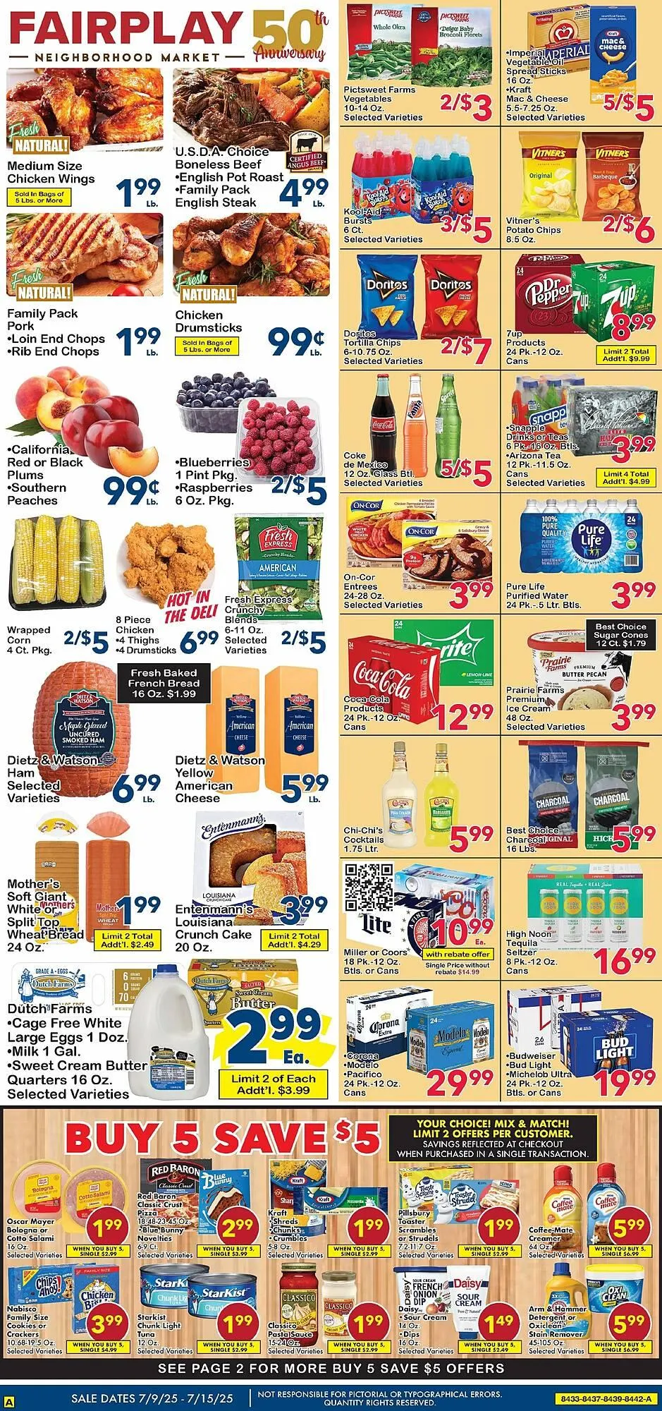 Weekly ad Fairplay Weekly Ad from July 9 to July 15 2025 - Page 1