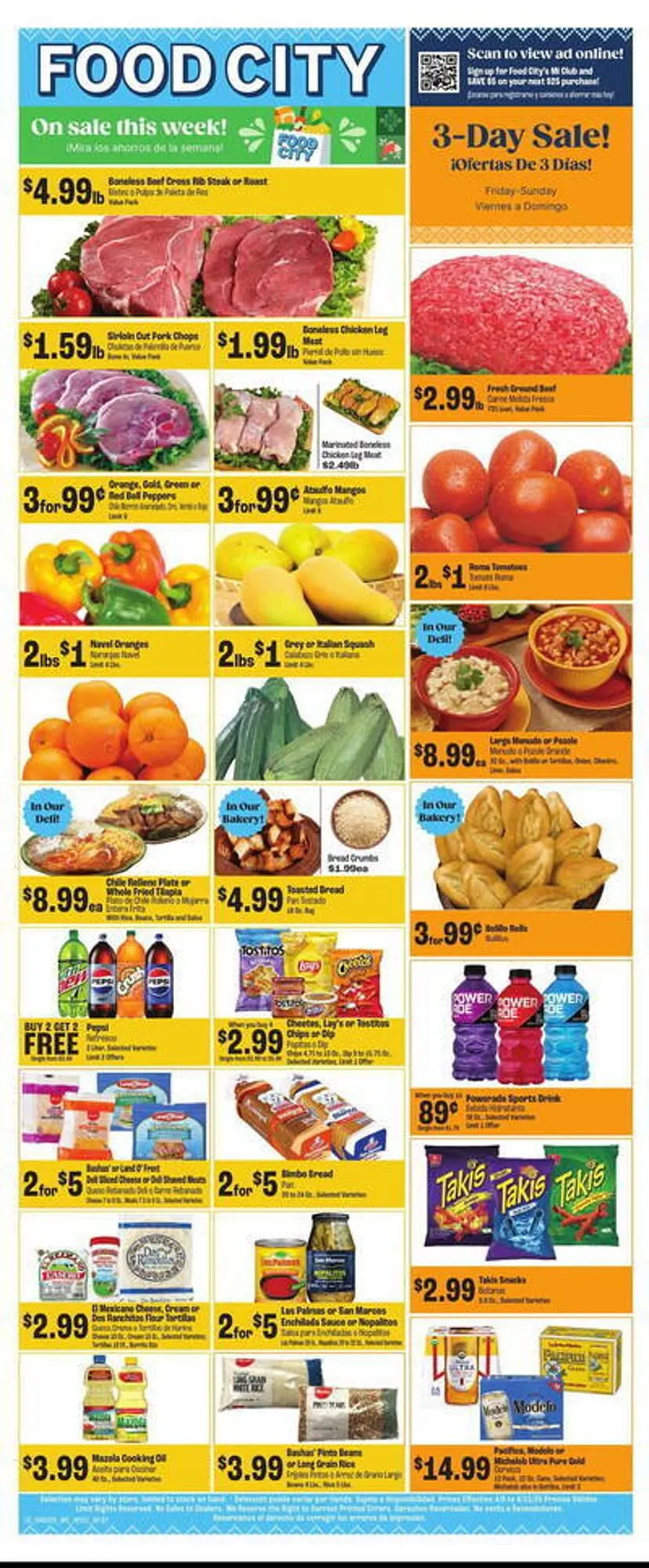 Weekly ad Food City Weekly Ad from April 9 to April 15 2025 - Page 1