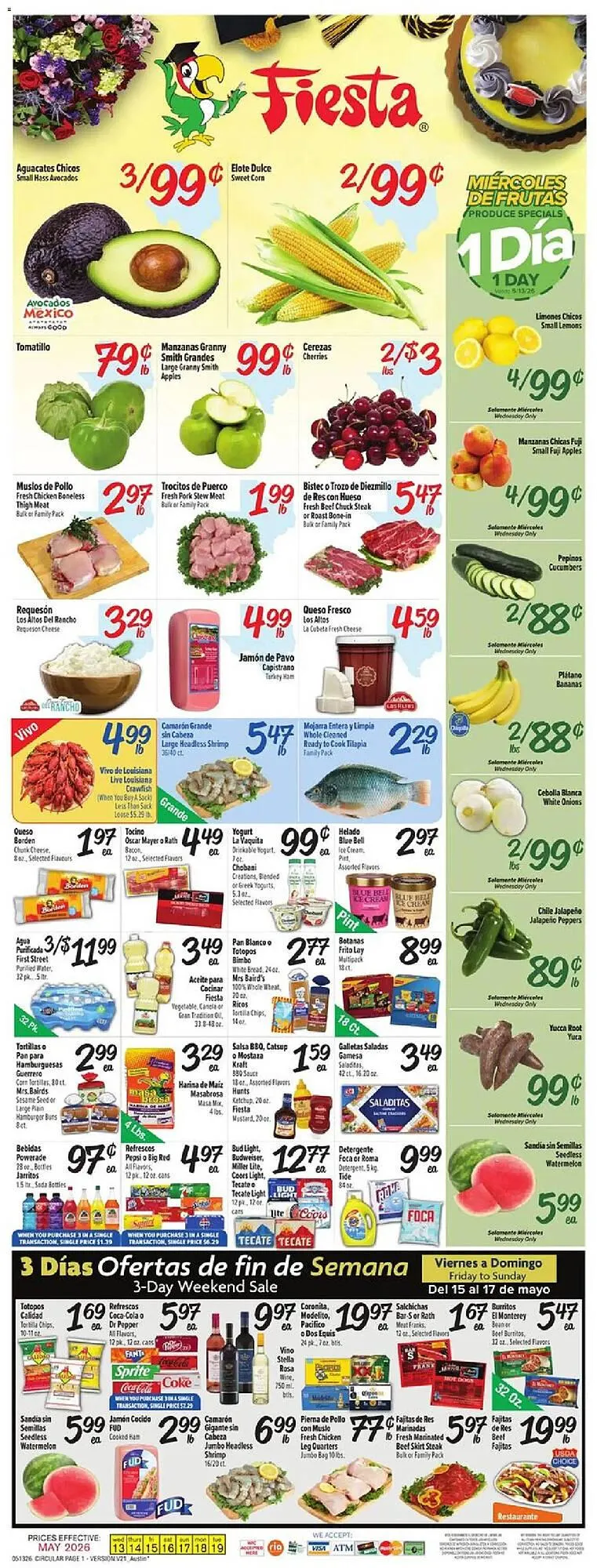Fiesta Mart weekly ad - 1