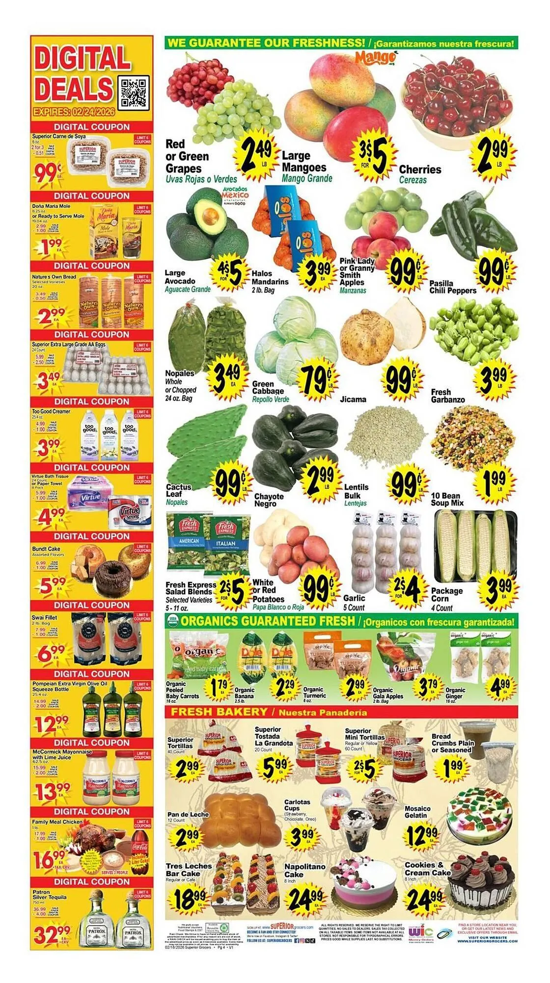 Weekly ad Superior Grocers weekly ad from February 18 to February 24 2026 - Page 4