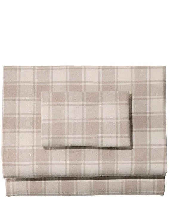 Ultrasoft Comfort Check Flannel Sheet Set