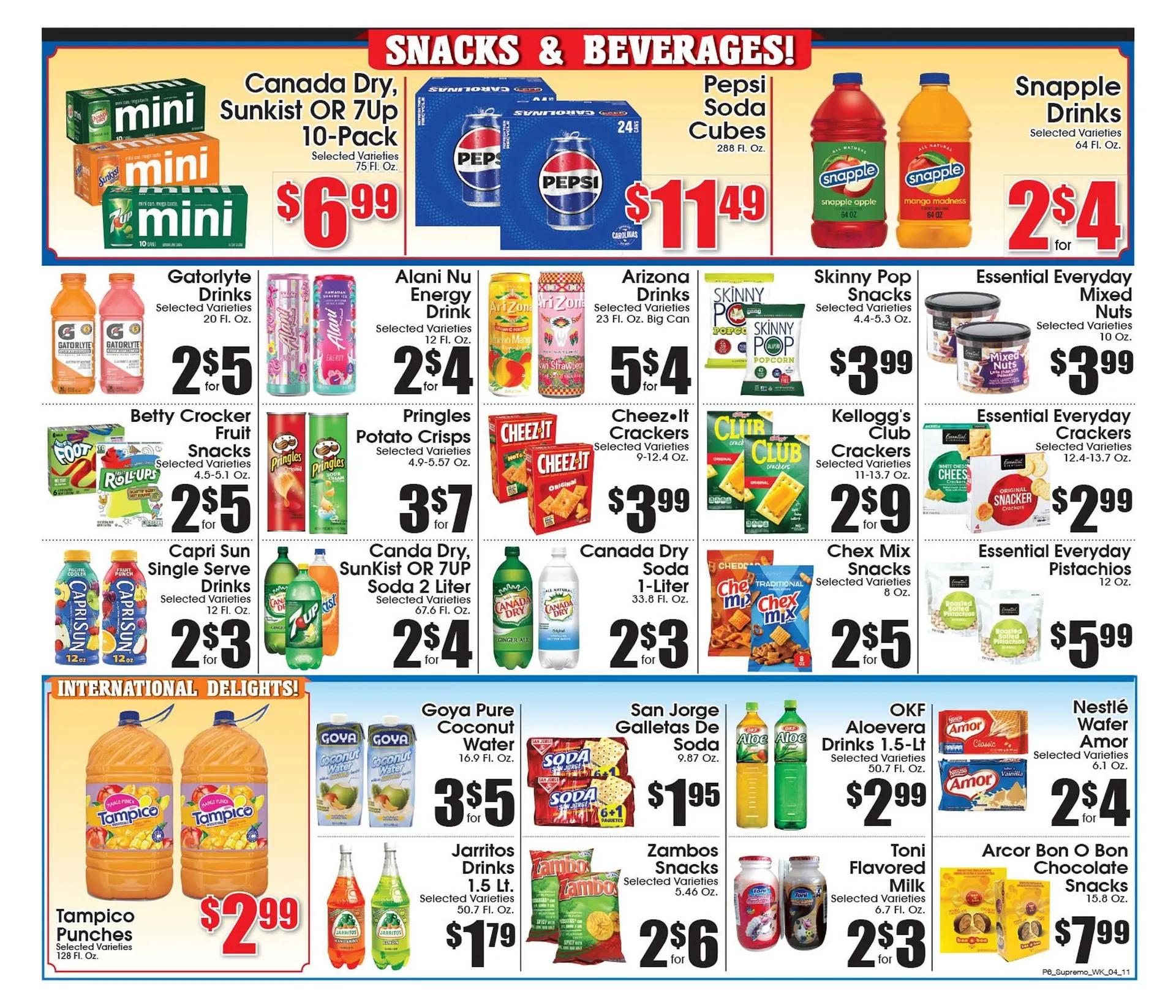 Weekly ad Supremo Foods Inc weekly ad from April 11 to April 17 2026 - Page 6