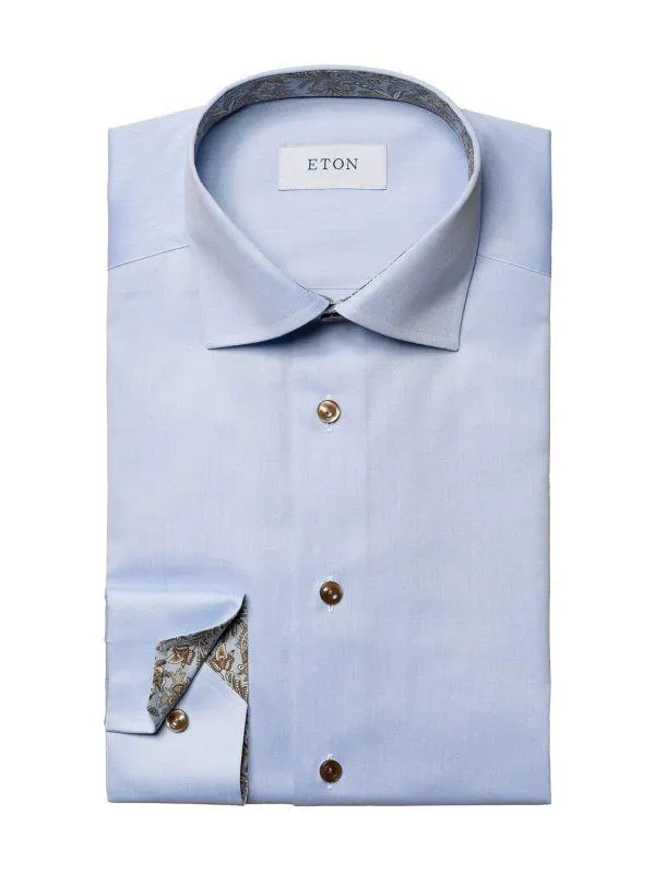 Slim-Fit Paisley Dress Shirt