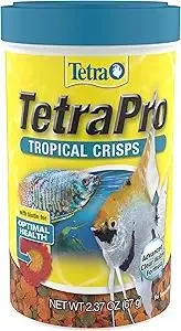Tetra 77072 TetraPRO Tropical Crisps for Fishes, Net wt 2.37 oz