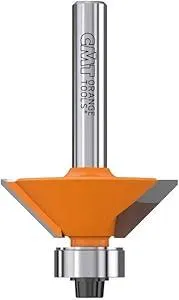 CMT 836.280.11 Chamfer Bit, 1/4-Inch Shank, 1-1/4-Inch Diameter, Carbide-Tipped