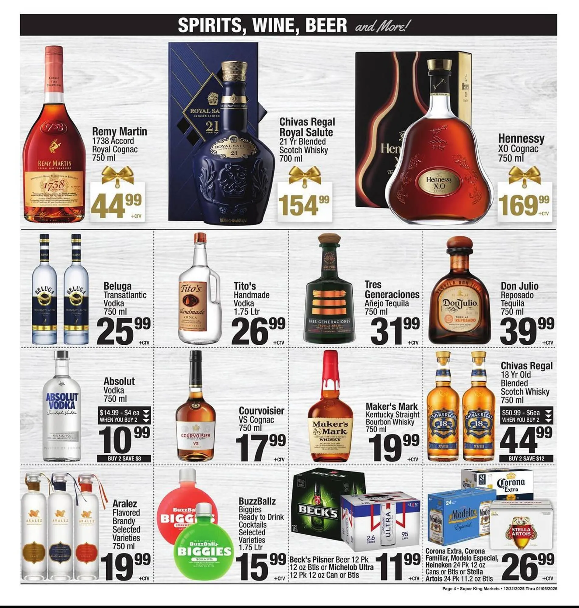 Weekly ad Super King Markets weekly ad from December 31 to January 6 2026 - Page 4