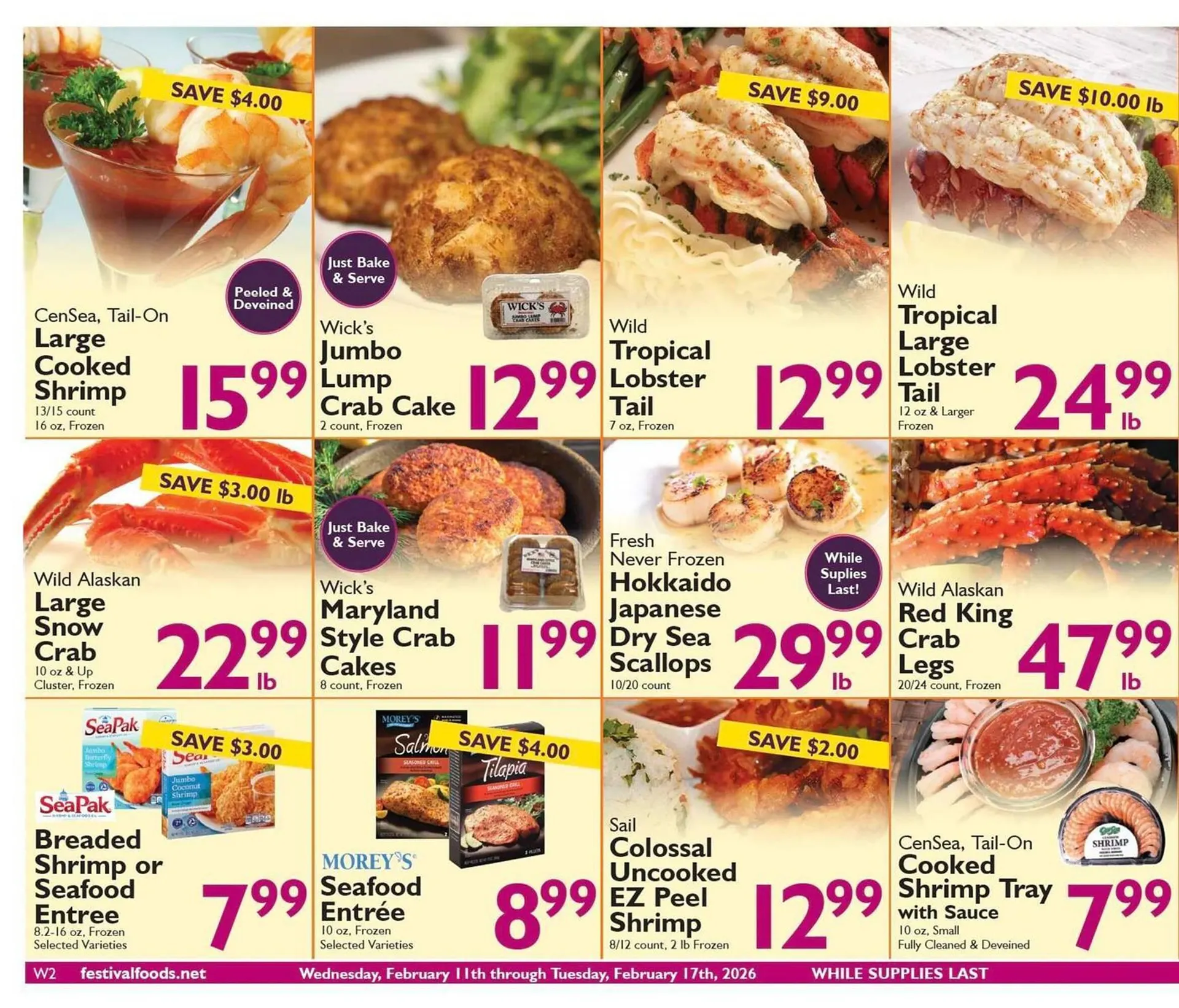 Weekly promotion Festival Foods weekly ad spanning from February 11 to February 17 2026 - Page 6 for Catalogue 365