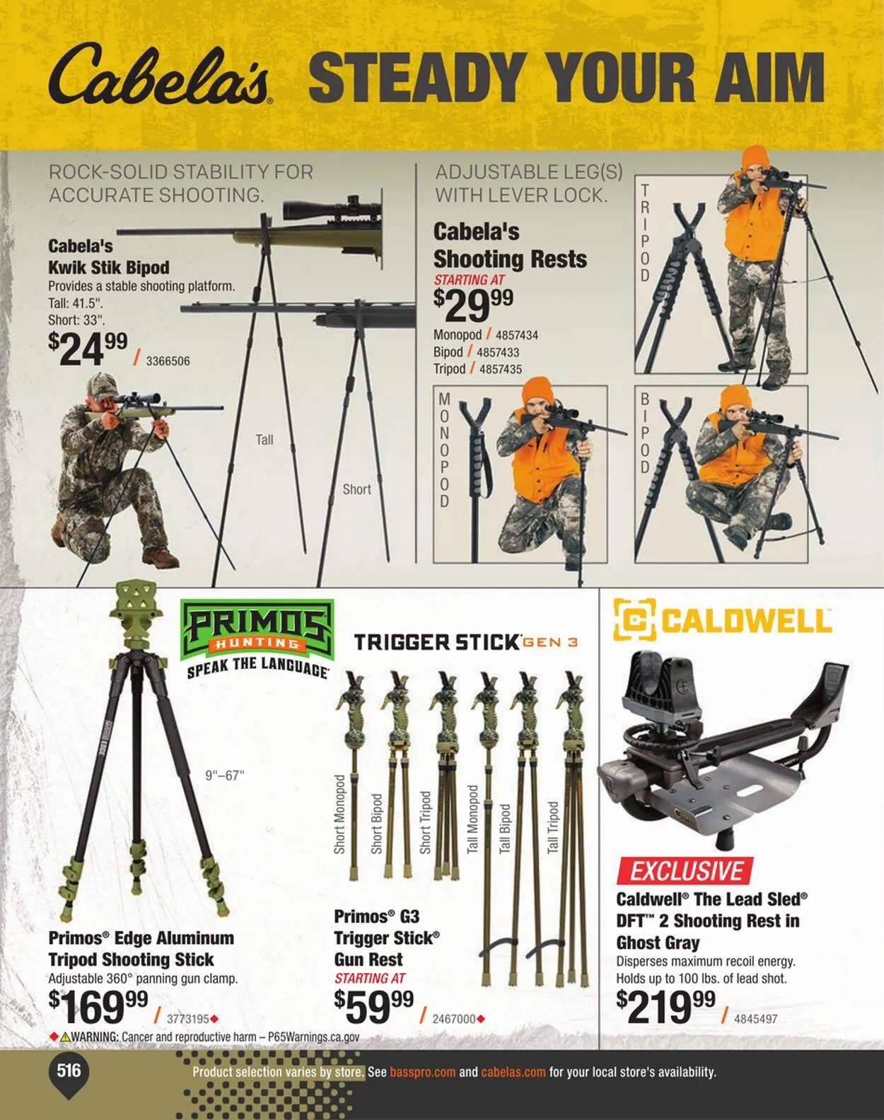 Weekly ad Bass Pro Current weekly ad from September 4 to September 18 2024 - Page 516