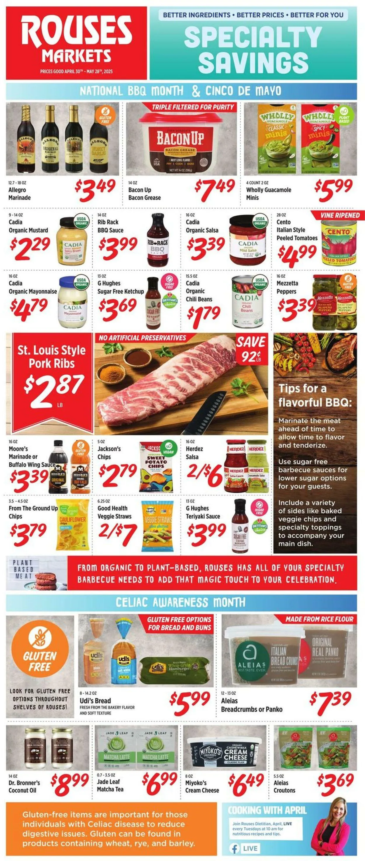 Catálogo de Rouses Current weekly ad 30 de abril al 28 de mayo 2025 - Página 1