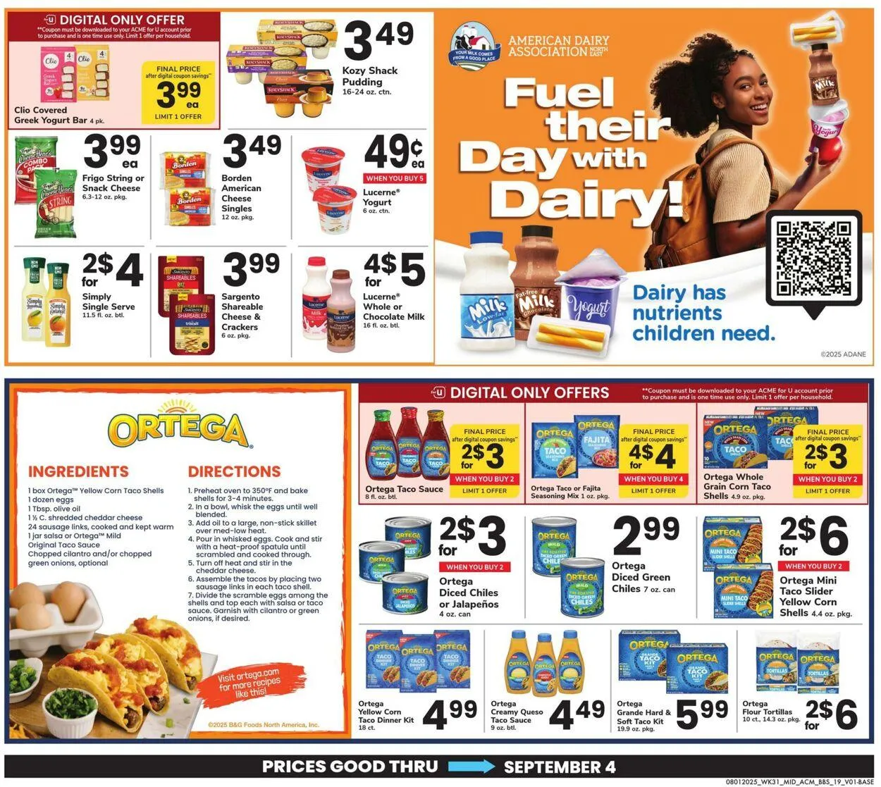 Weekly ad Acme Current weekly ad from August 1 to September 4 2025 - Page 19