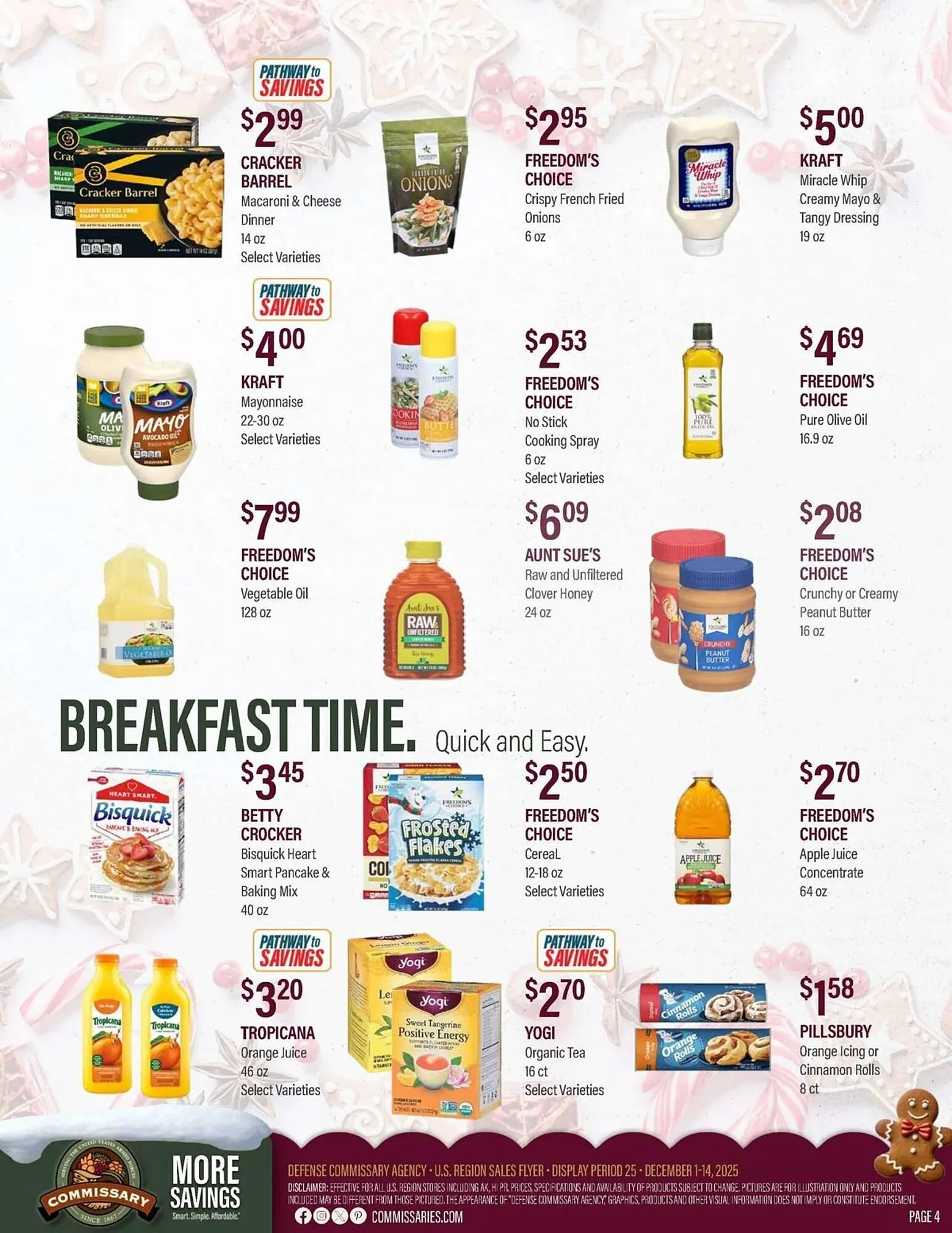 Weekly ad Commissary weekly ad from December 1 to December 14 2025 - Page 4