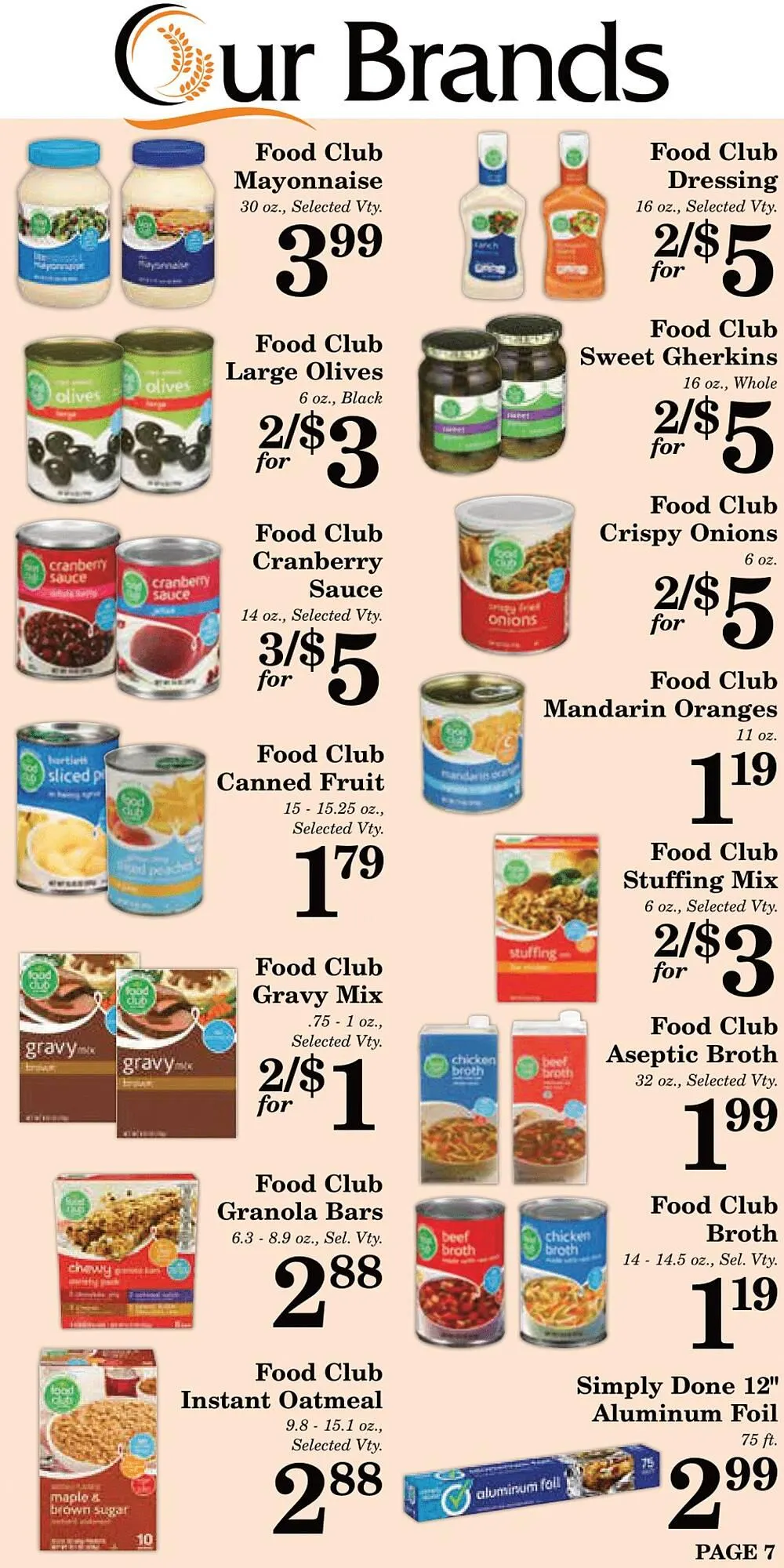 Weekly ad Harvest Foods ad from November 6 to December 3 2024 - Page 8