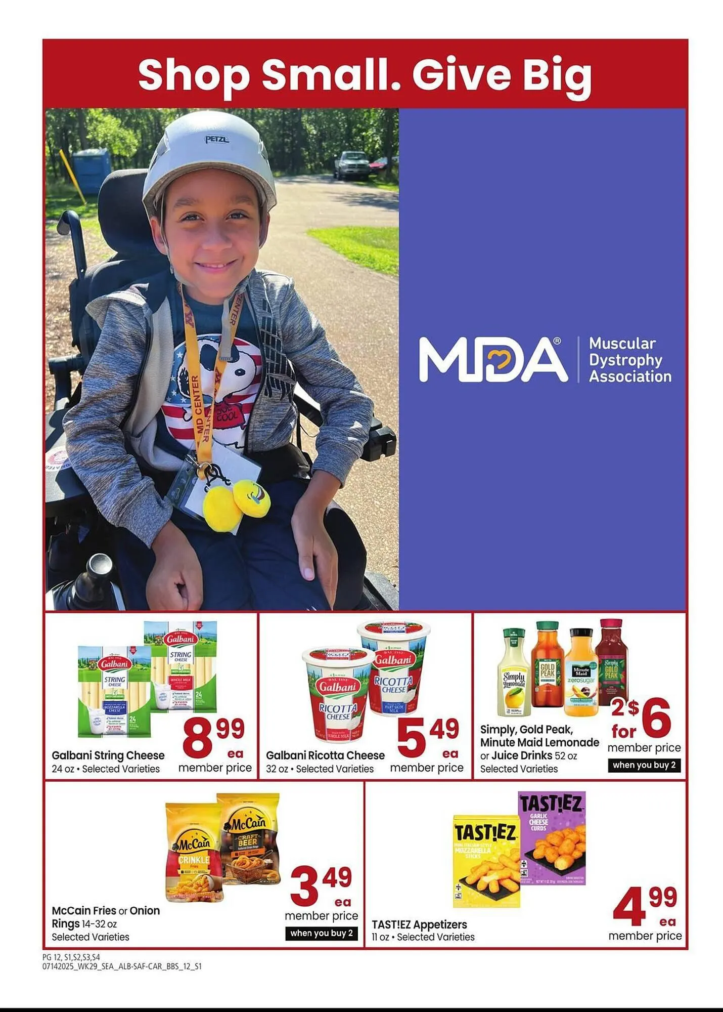Weekly ad Albertsons Weekly Ad from July 14 to August 10 2025 - Page 12