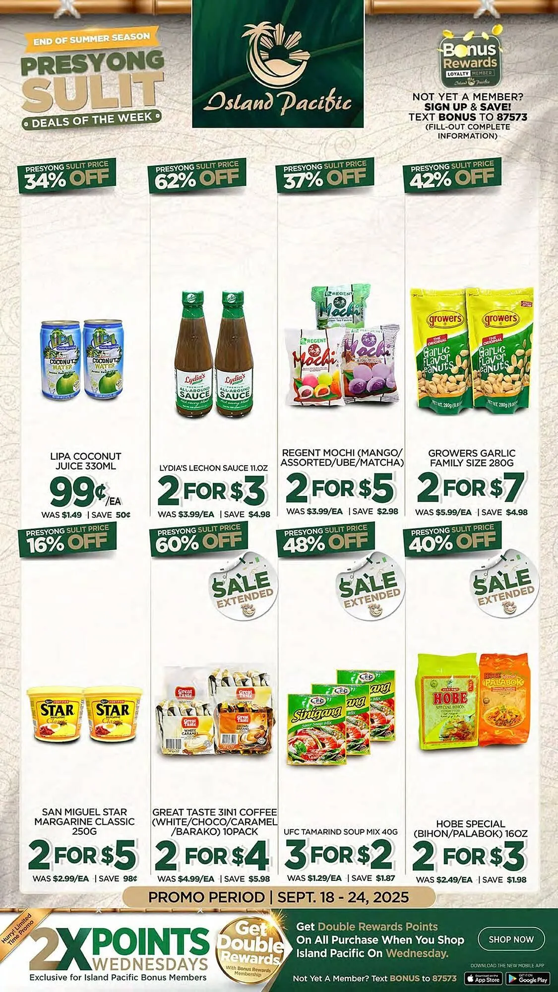 Weekly promotion Island Pacific Market weekly ad spanning from September 18 to September 24 2025 - Page 7 for Catalogue 365