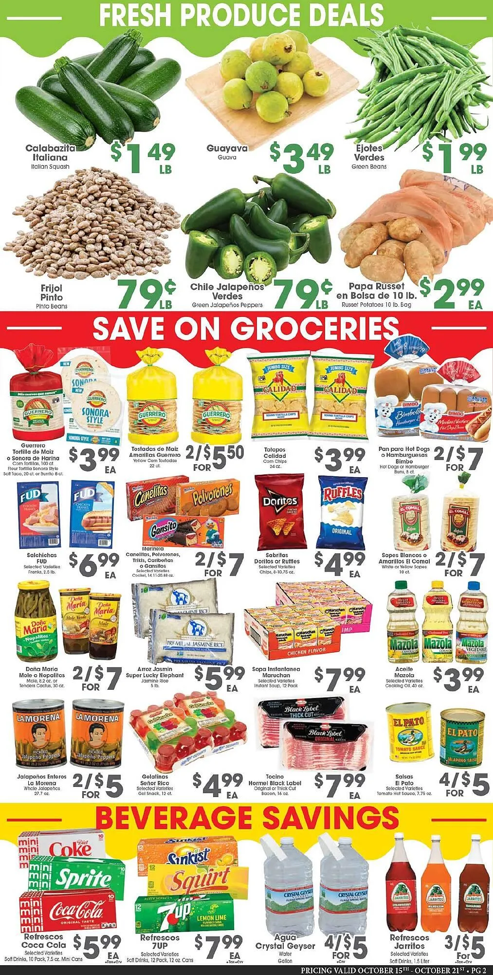 Catálogo de Arteagas Food Center weekly ad 15 de octubre al 21 de octubre 2025 - Página 2
