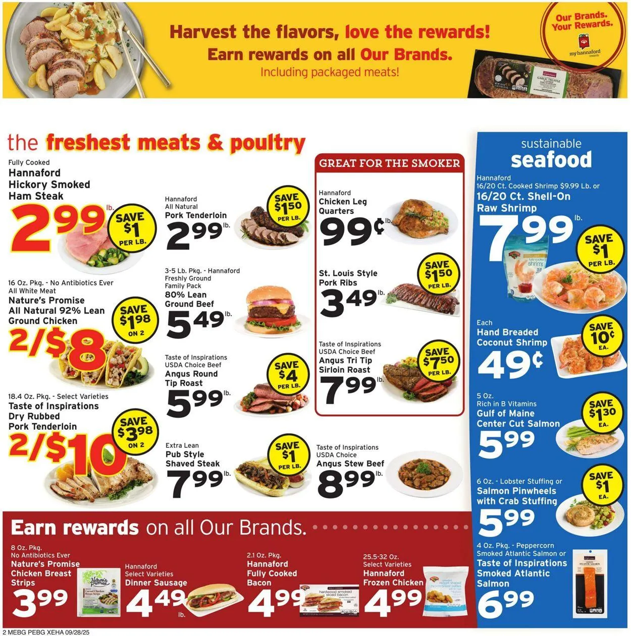 Weekly ad Hannaford Current weekly ad from September 28 to October 4 2025 - Page 2