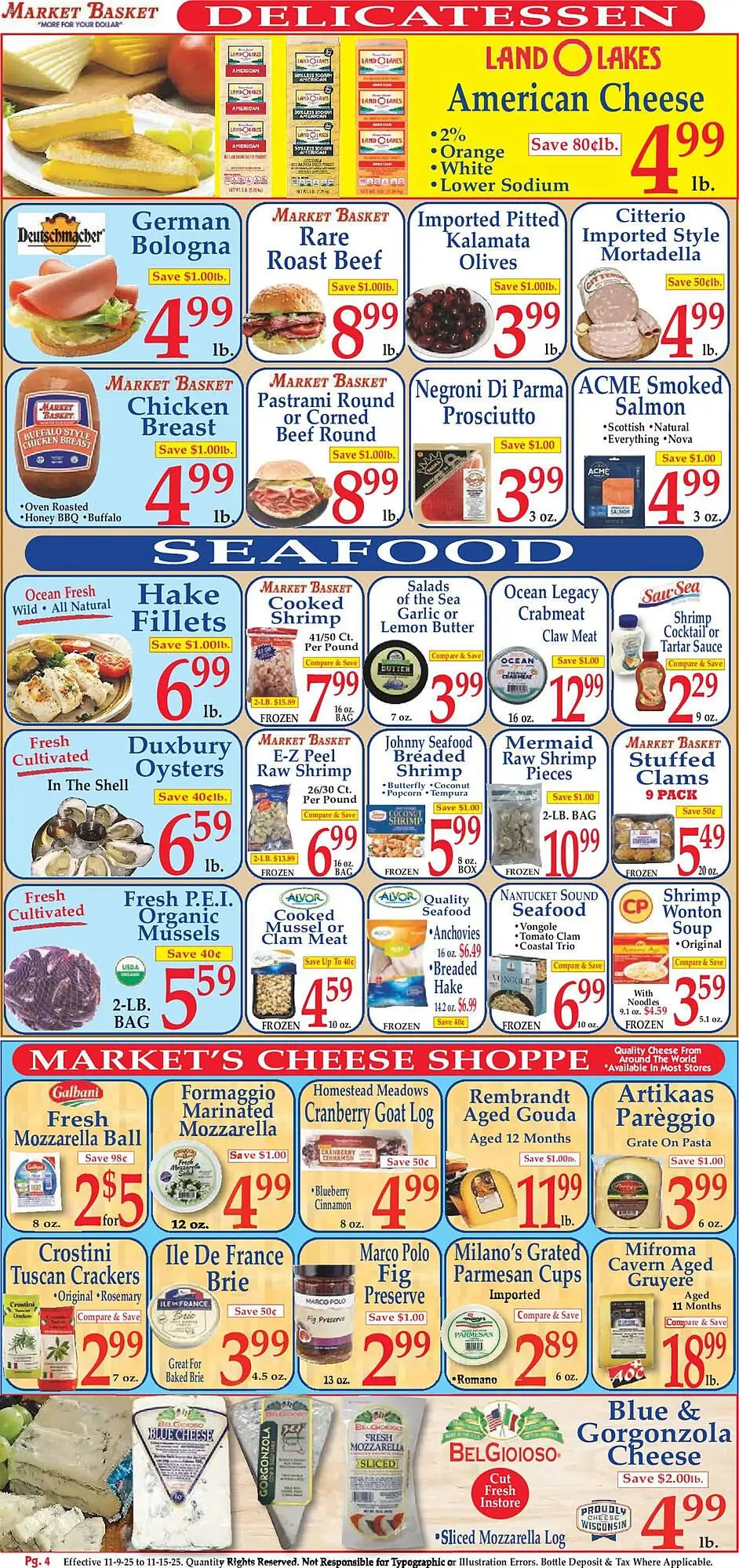 Weekly ad Market Basket weekly ad from November 9 to November 16 2025 - Page 4