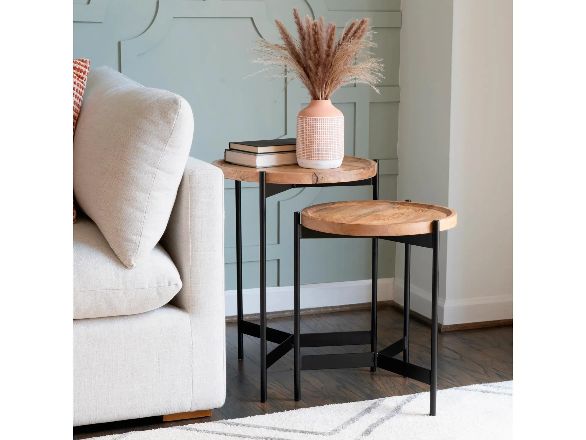 Linon Celia Nesting Tables (Set of 2)